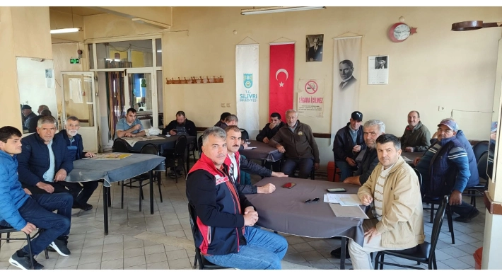 SİLİVRİ’DE ÇİFTÇİLERLE “CUMA BULUŞMASI” GERÇEKLEŞTİRİLDİ