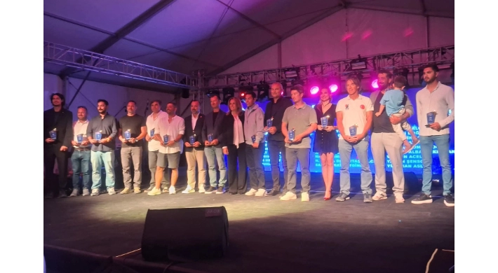 Tekirdağ yelkencileri TYF ödül töreninde parladı