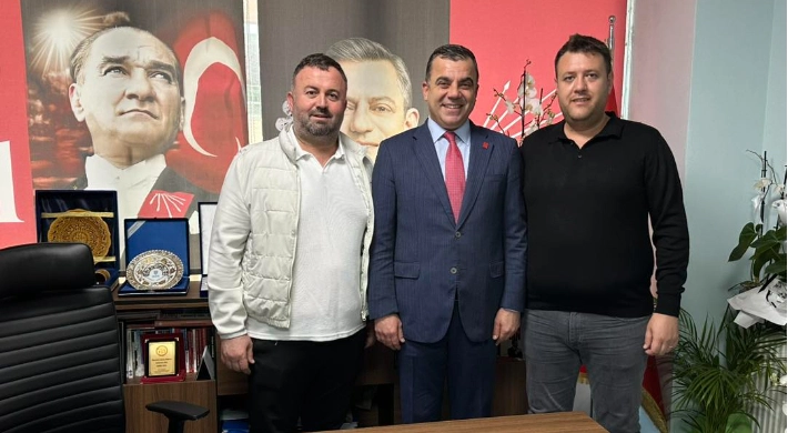 Değirmenköy’ün CHP’li İsimlerinden İlçe Başkanlığına Ziyaret