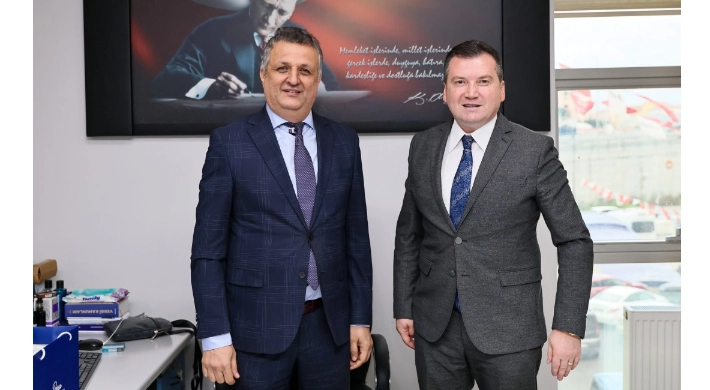 Başkan Balcıoğlu, Vergi Dairesi Müdürü’nü ziyaret etti