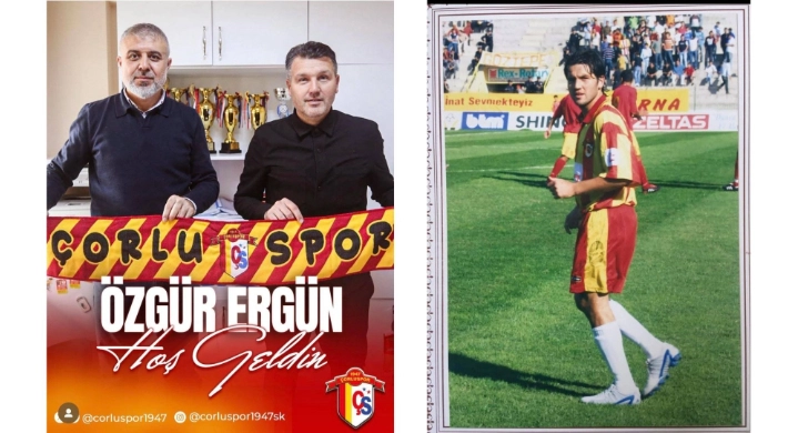 Özgür Ergün, Çorluspor 1947 Teknik Direktörlüğü Görevine Getirildi