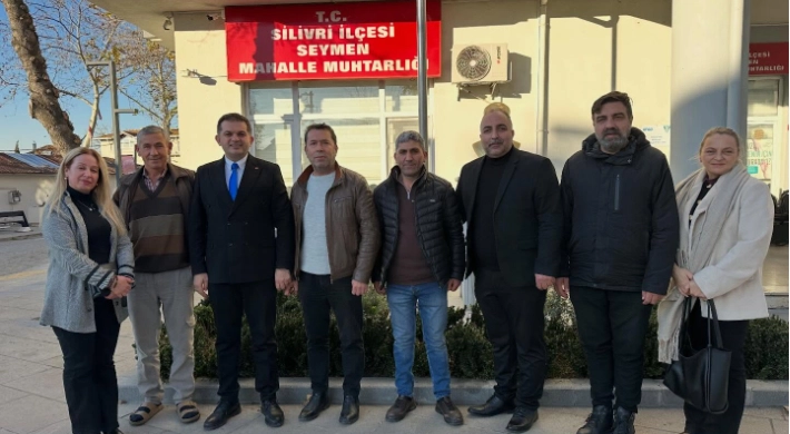 SİBESO Başkan Adayı Ferhat Çetin Seymen ve Yolçatı Mahallelerinde Esnafla Buluştu