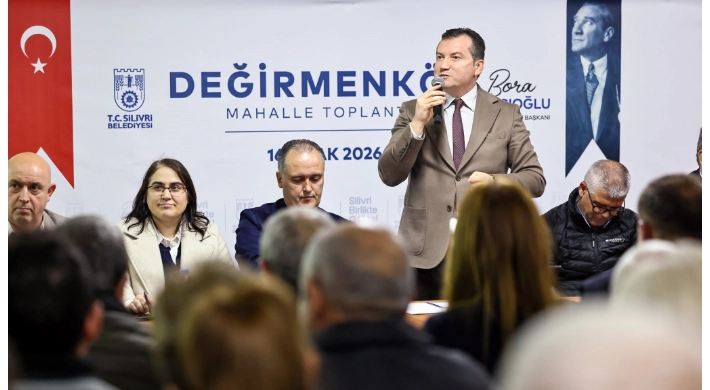 Başkan Bora Balcıoğlu Değirmenköy’de Vatandaşlarla Mahalle Toplantısında Buluştu