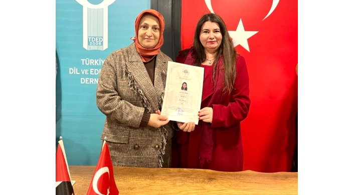 Değirmenköy BİST ÇPAL Müdür Yardımcısı Yeşim Oğuzer’e Başarı Belgesi