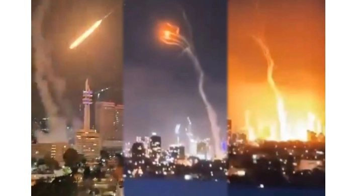 İsrail İran’a füze ve roketlerle saldırdı