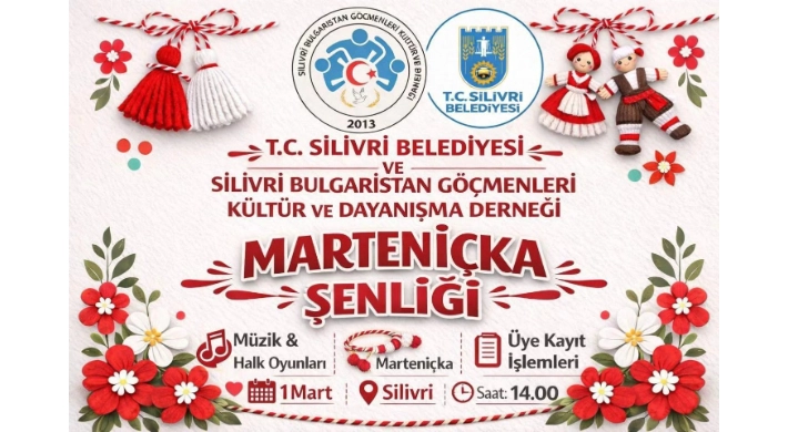 Silivri’de Marteniçka Şenliği 1 Mart’ta Düzenlenecek