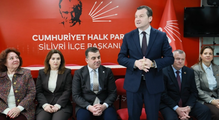 Başkan Balcıoğlu, CHP Silivri İlçe Başkanlığı’nda bayramlaşma programına katıldı