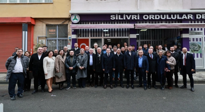 Başkan Balcıoğlu, Silivri Ordulular Derneği’ni ziyaret etti