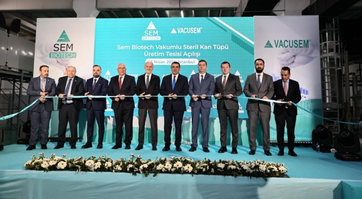 SEM Biotech Vakumlu Steril Kan Tüpü Üretim Tesisi’nin açılışı yapıldı
