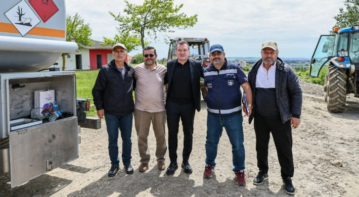 Başkan Balcıoğlu, Gazitepe’de üreticilerle buluştu