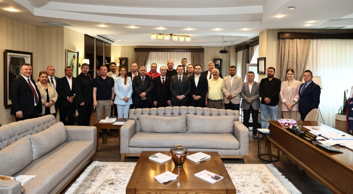 Başkan Balcıoğlu, Silivrispor yönetimini ağırladı