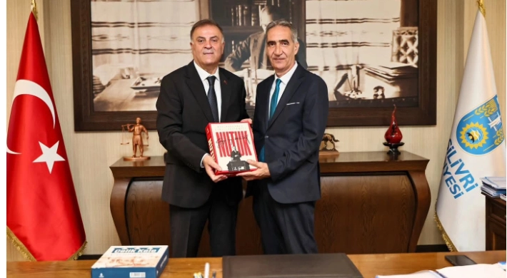 İBB BAŞKANVEKİLİ NURİ ASLAN'DAN SİLİVRİ BELEDİYESİ'NE ÖNEMLİ ZİYARET
