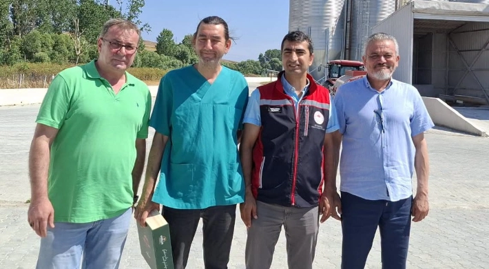 Silivri İlçe Tarım'dan Üreticiye Destek Ziyareti