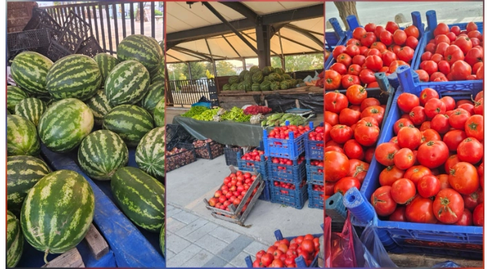 Değirmenköy Köylü Pazarı'nda yerli ürün sezonu başladı