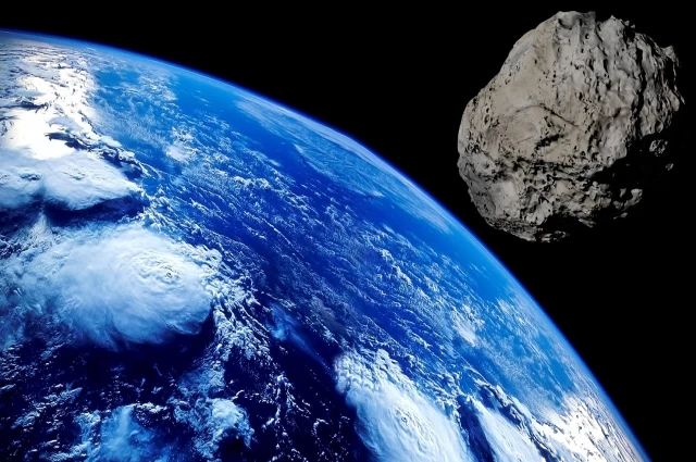 Dünya'yı tehdit eden asteroid.