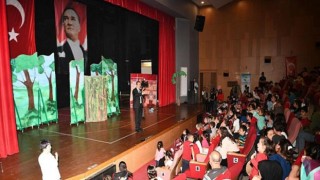 Çocuklar bayramı coşkuyla kutladı