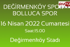 Değirmenköy Spor bu hafta kendi sahasında