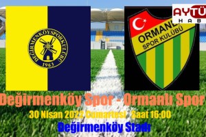 Değirmenköy Spor - Ormanlı Spor maçı için geri sayım başladı...
