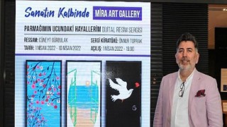 Ressam Cüneyt Gürbulak’ın Tuvali Telefonu