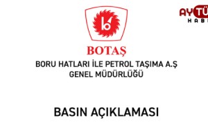 Botaş'tan basın açıklaması yapıldı