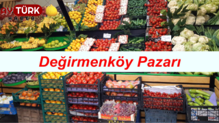 Değirmenköy pazarı meyve sebze fiyatları (27/07/2022)
