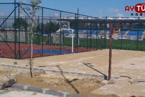 Değirmenköy Stadı çevre düzenlemesinde sona yaklaşıldı