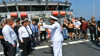 Bursa Mudanya’da ziyaretçi ’Akın’ı!