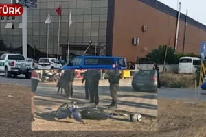 Değirmenköy'de motosiklet kazası