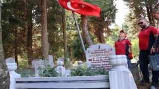 İzmitli şehidin kabri yenilendi