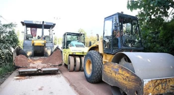 Kartepe’de 550 Ton Asfalt Serildi
