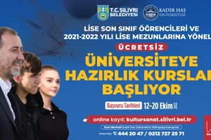 Başkan Yılmaz: "Üniversiteye hazırlık için ücretsiz kurslarımız başlıyor"