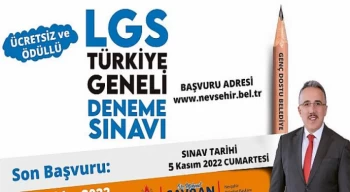 LGS Deneme Sınavı 5 Kasım Cumartesi Günü Yapılacak