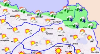 Meteoroloji’den karla karışık yağmur uyarısı