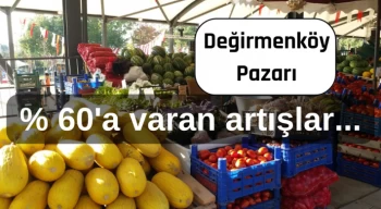 Değirmenköy Pazarı meyve ve sebze fiyatları (23.11.2022)