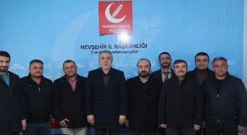Nevşehir Belediye Başkanı Dr. Mehmet Savran’dan Yeniden Refah Partisi İl Başkanı Altınışık’a Hayırlı Olsun Ziyareti