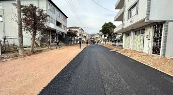 Akmeşe Menderes Caddesine estetik dokunuş