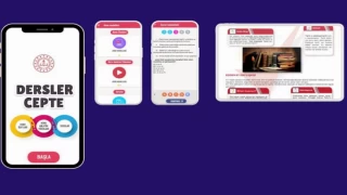 Lise öğrencileri için artık ’Dersler Cepte’!