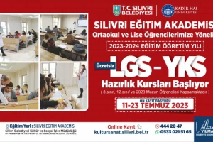 SİLİVRİ EĞİTİM AKADEMİSİ LGS-YKS KURSU BAŞLIYOR