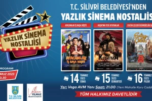 SİLİVRİ'DE YAZLIK SİNEMA HEYECANI BAŞLIYOR