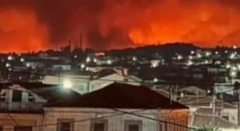 Batı Trakya’daki yangınlar Edirne’yi tehdit ediyor