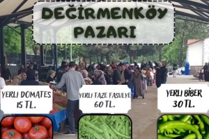 Değirmenköy Pazarı meyve ve sebze fiyatları (06.09.2023)