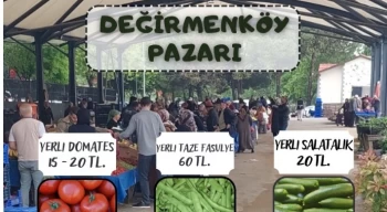 Değirmenköy Pazarı meyve ve sebze fiyatları (13.09.2023)