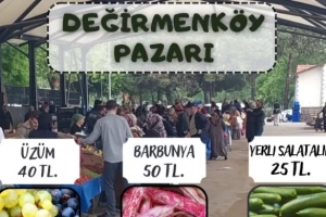 Değirmenköy Pazarı meyve ve sebze fiyatları (04.10.2023)