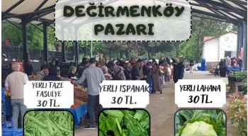 Değirmenköy Pazarı meyve ve sebze fiyatları (18.10.2023)