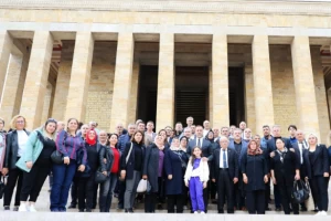 BAŞKAN YILMAZ MUHTARLAR İLE ANKARA MESAİSİ YAPTI