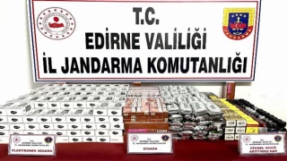 Edirne’de kaçakçılığa büyük darbe