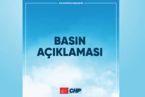 CHP Silivri İlçe Başkanlığı Basın Açıklaması