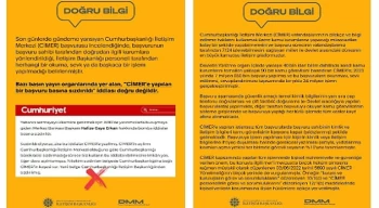 CİMER’e yapılan bir başvurunun basına sızdırıldığı iddiası hakkında açıklama