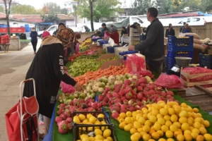 Değirmenköy Pazarı meyve ve sebze fiyatları (24.01.2024)