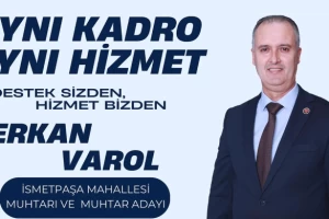 Erkan Varol tekrar muhtar adayı